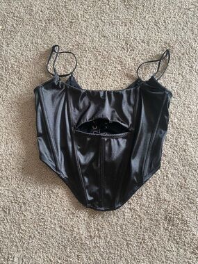 Out from under cut out corset